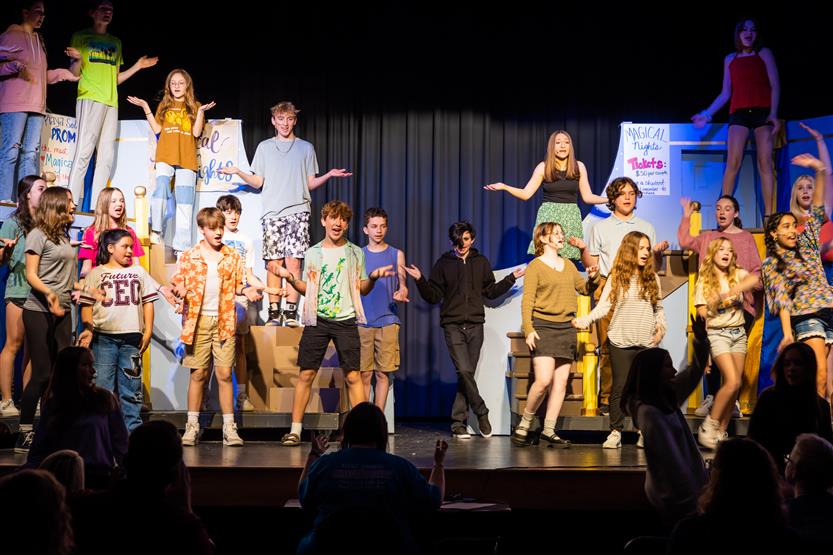 Students perform in musicals